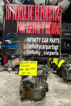 MOTOR BASICO PARA NISSAN VERSA 2014 1.6 L MOTOR HR16DE